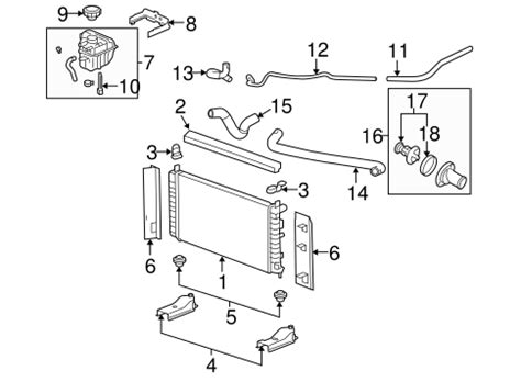 Radiator & Components for 2007 Chevrolet Malibu